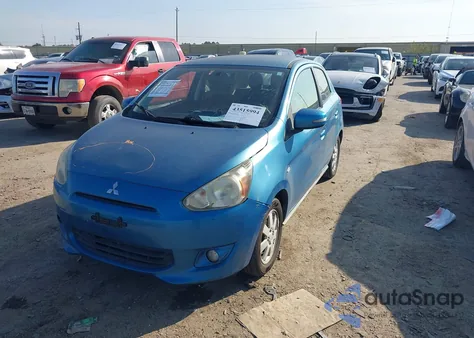 2015 Mitsubishi Mirage Es from USA, damaged, VIN ML32A4HJ0FH011197